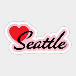 Seattle Love Sticker